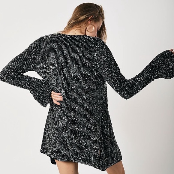 Free People Harley Sequin Jacket - Picture 3 of 8